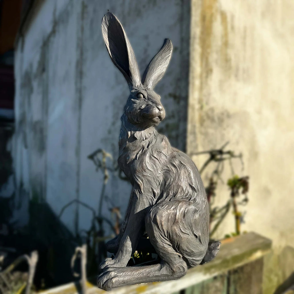 Country Hare Truffle Junior Standing Grey