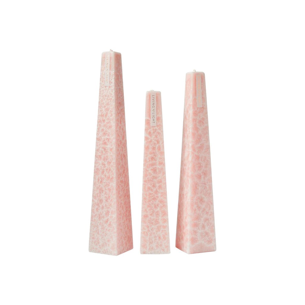 Peony Rose Icicle Candle