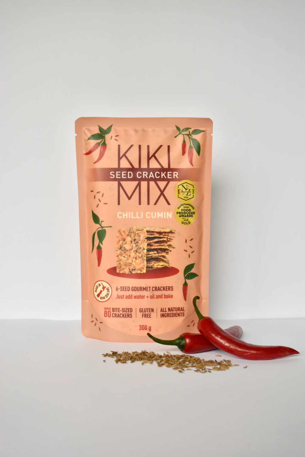 Kiki Seed Cracker Mix Chilli Cumin
