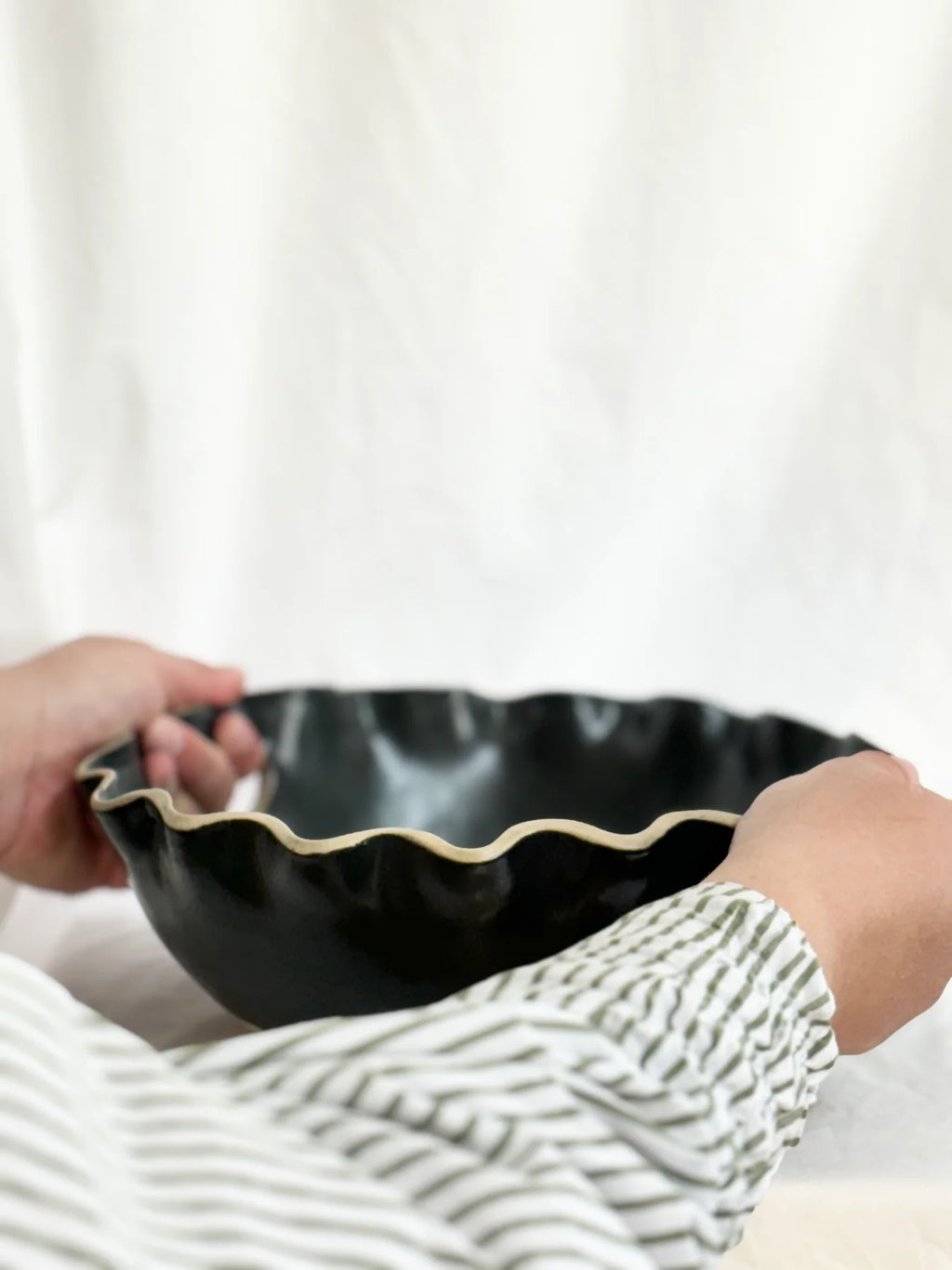 Deep Handled Bowl