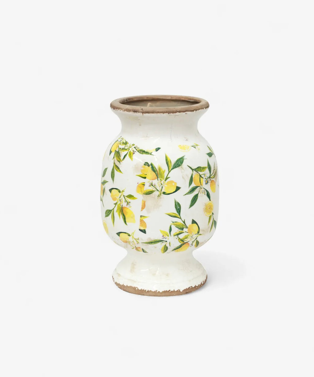 Botanical Lemon Urn