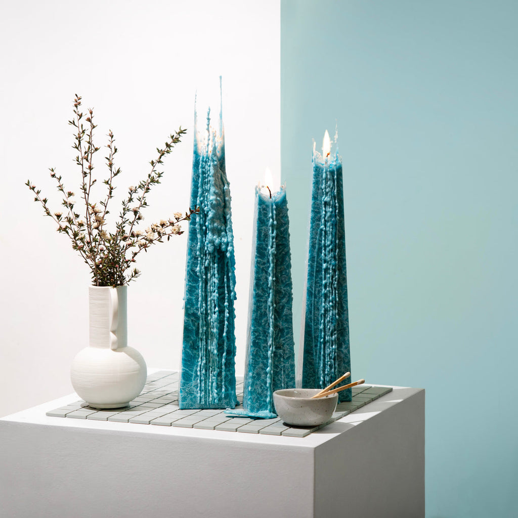 Ocean Sage Icicle Candle
