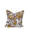 Floral Cotton Linen Cushion Cover