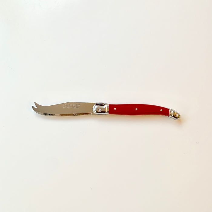 Verdier Cheese Knife Bright Red