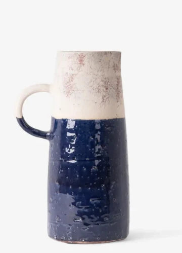 Monte Terracotta Jug Dark Blue