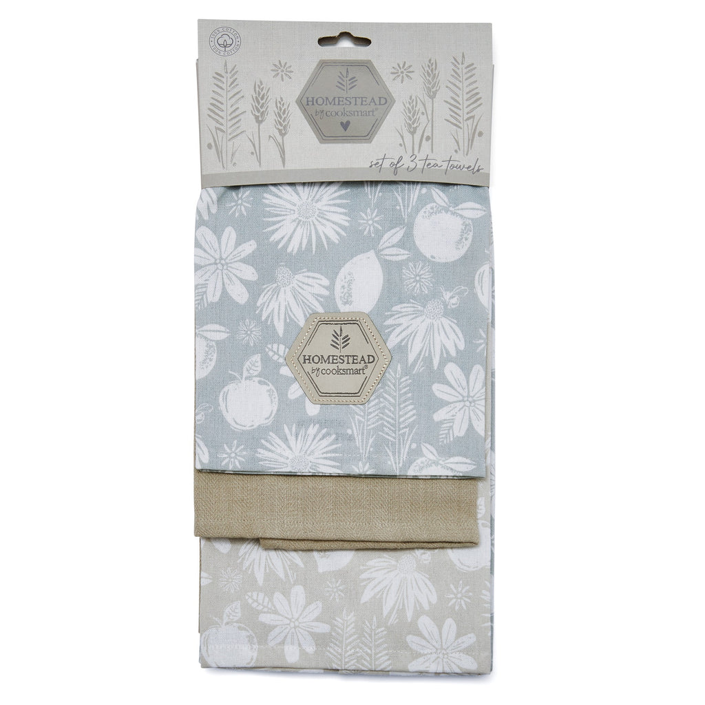 Homestead 3 pack Tea Towel