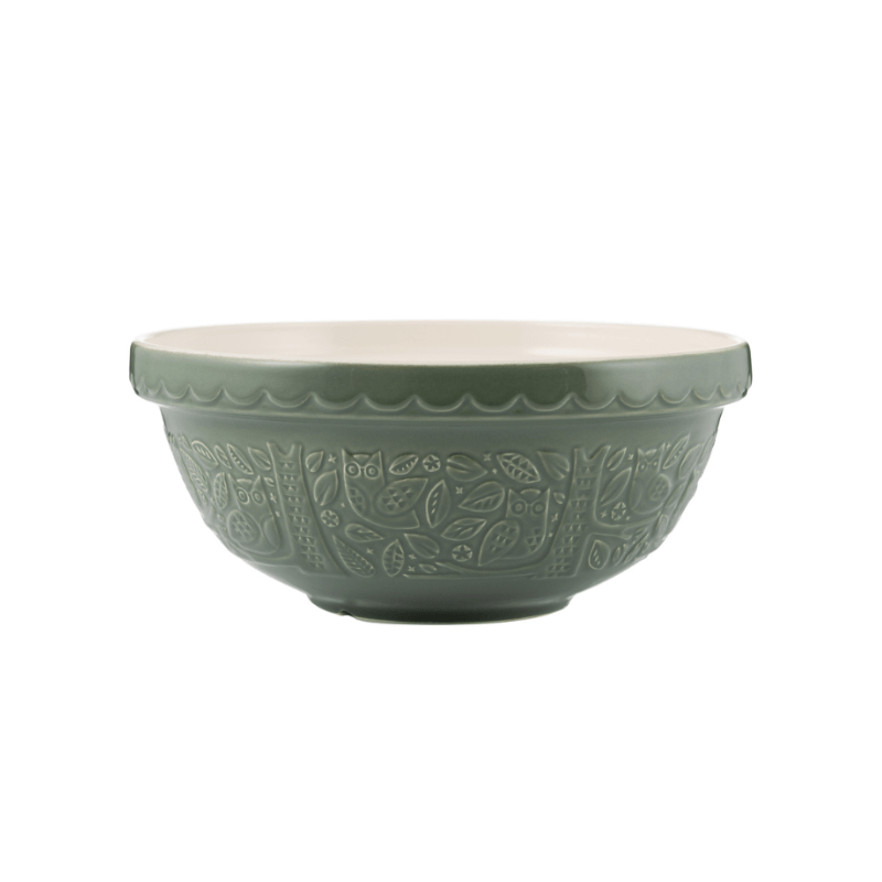 Mason and Cash Mixing Bowl Owl Green 26cm