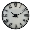 Ava Roman Clock Black