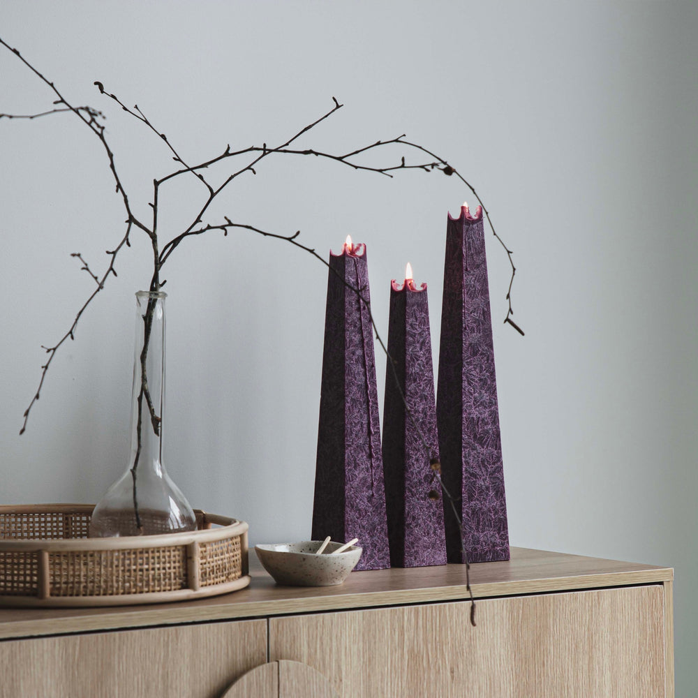 Wild Plum Icicle Candle