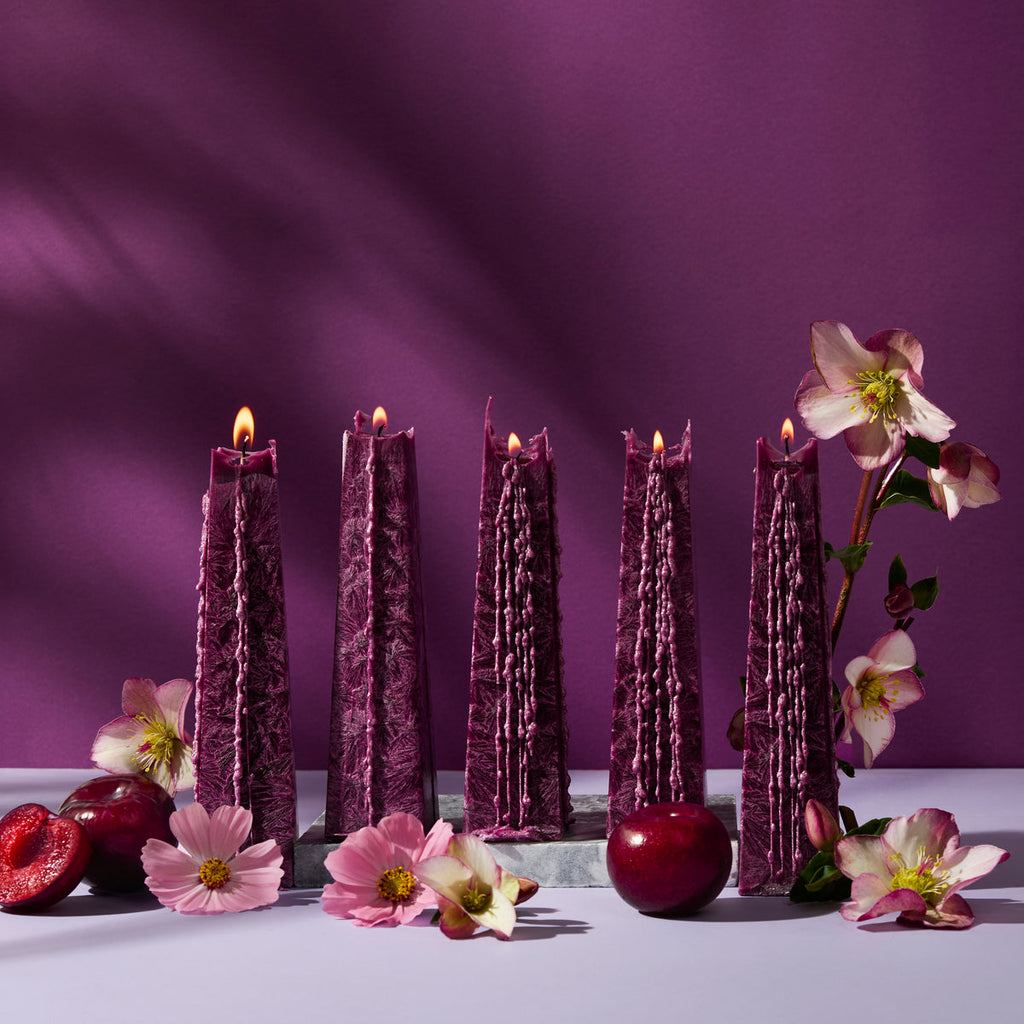 Wild Plum Icicle Candle