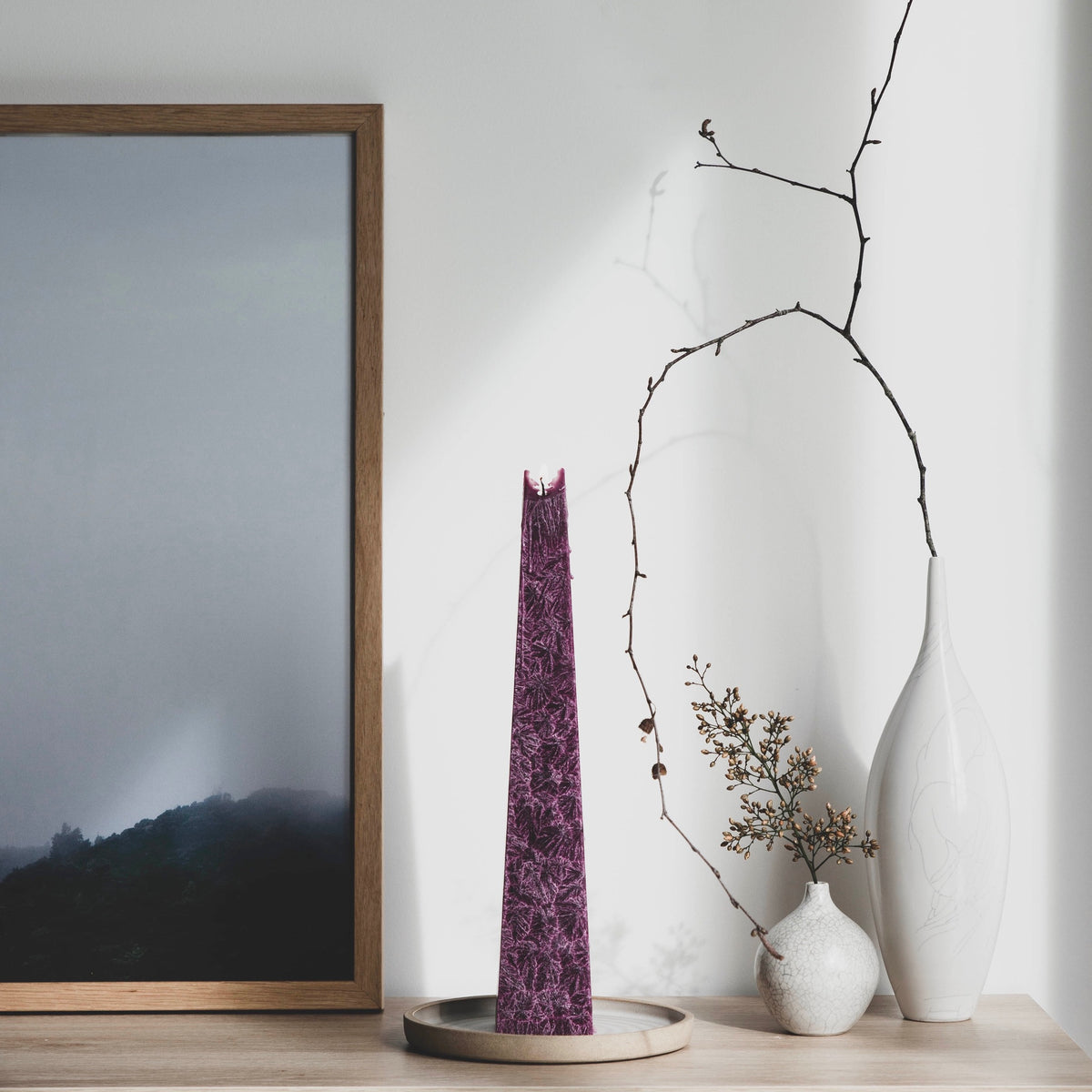 Wild Plum Icicle Candle