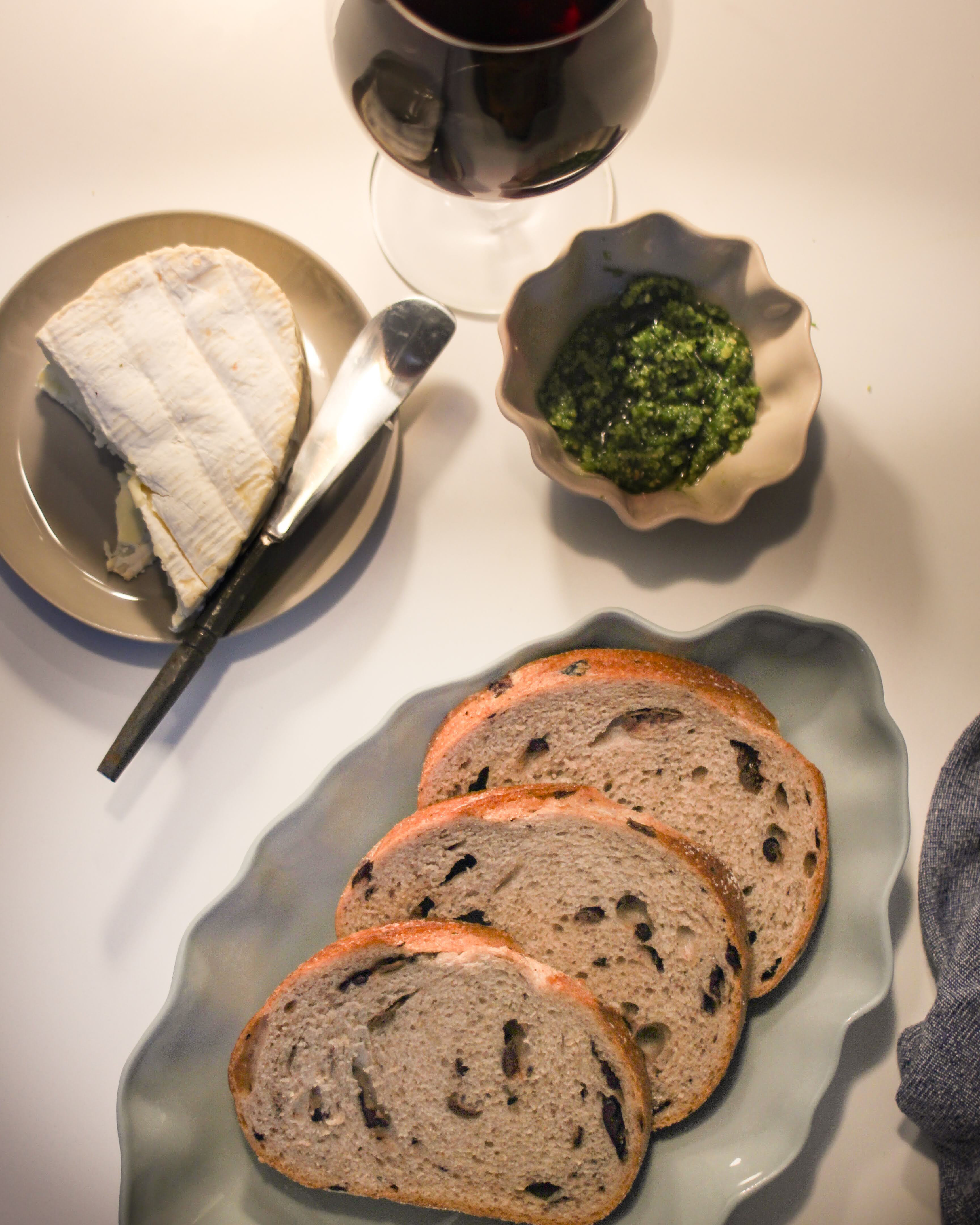 Ruffle Rectangle Platter Light Blue (M)