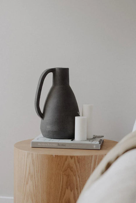 Sicilian Ena Pot Charcoal