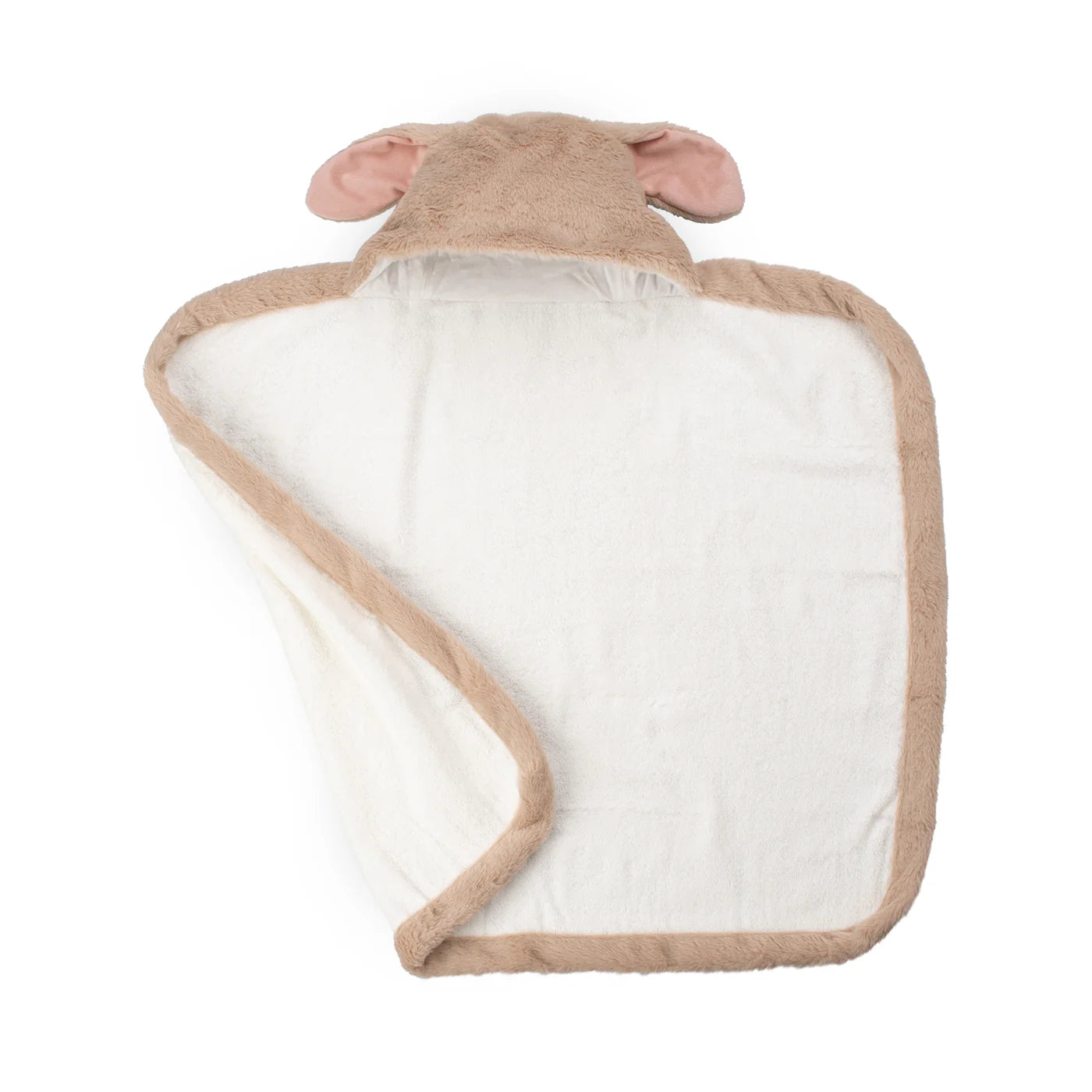 Hooded Plush Towel Harvest Bunny