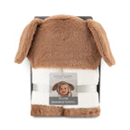 Hooded Plush Towel Dog