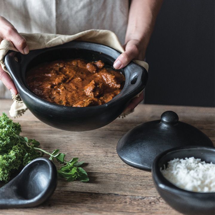 La Chamba Oval Casserole with Lid size 4