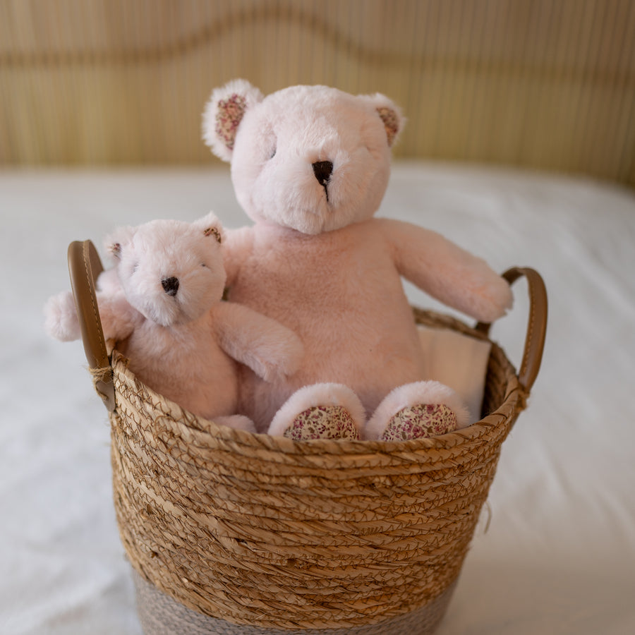 Littlefoot Bear Sweet Pink Floral