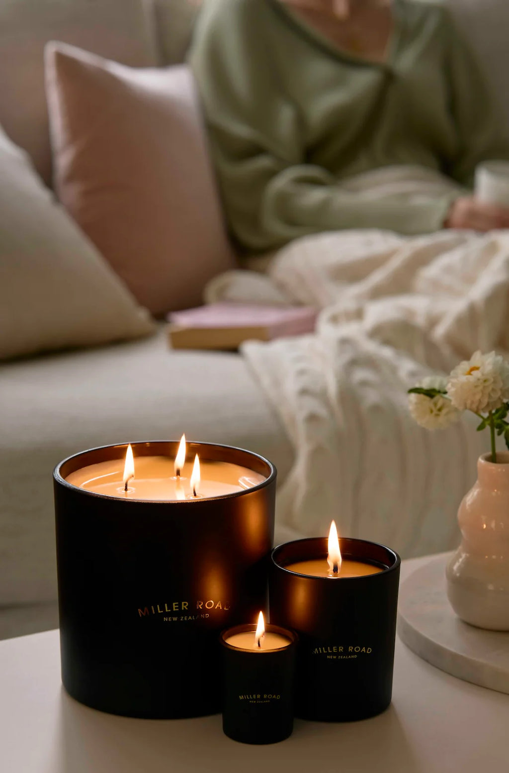 Black Luxury Candle New York