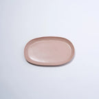 Marmoset Found Cloud Oval Plate Icy Pink Ceramic