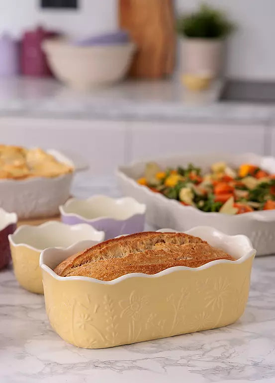 Mason and Cash Meadow Yellow Loaf Pan
