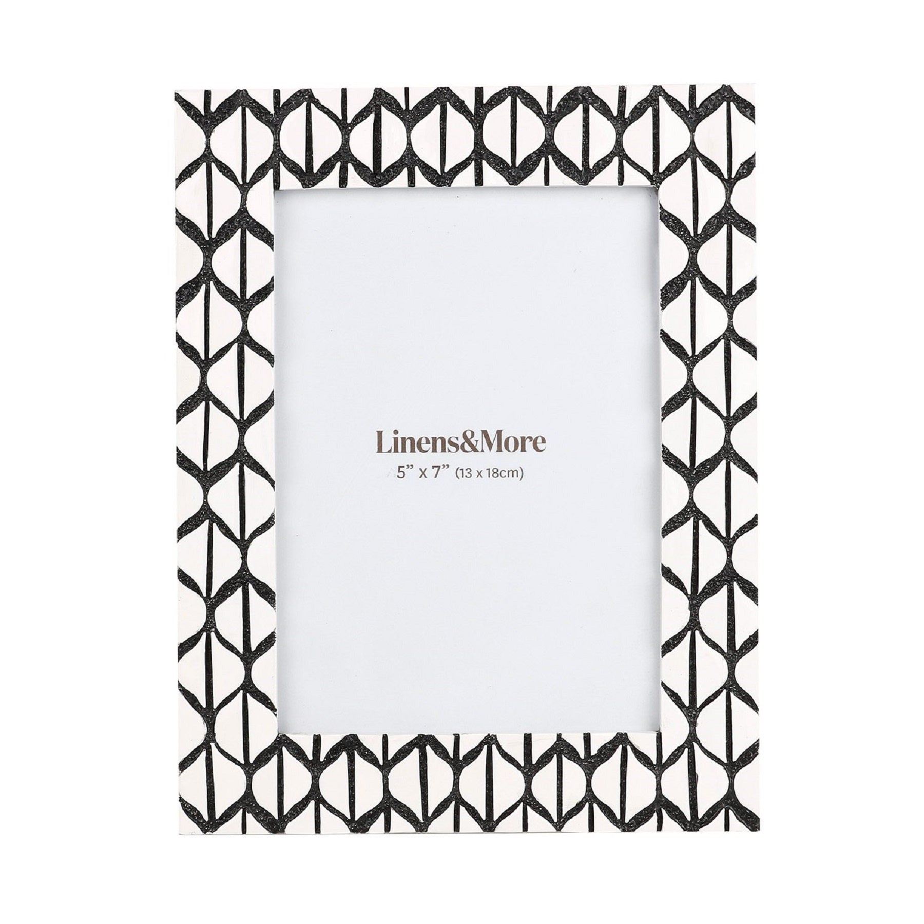 Photo Frame Modern Black and White