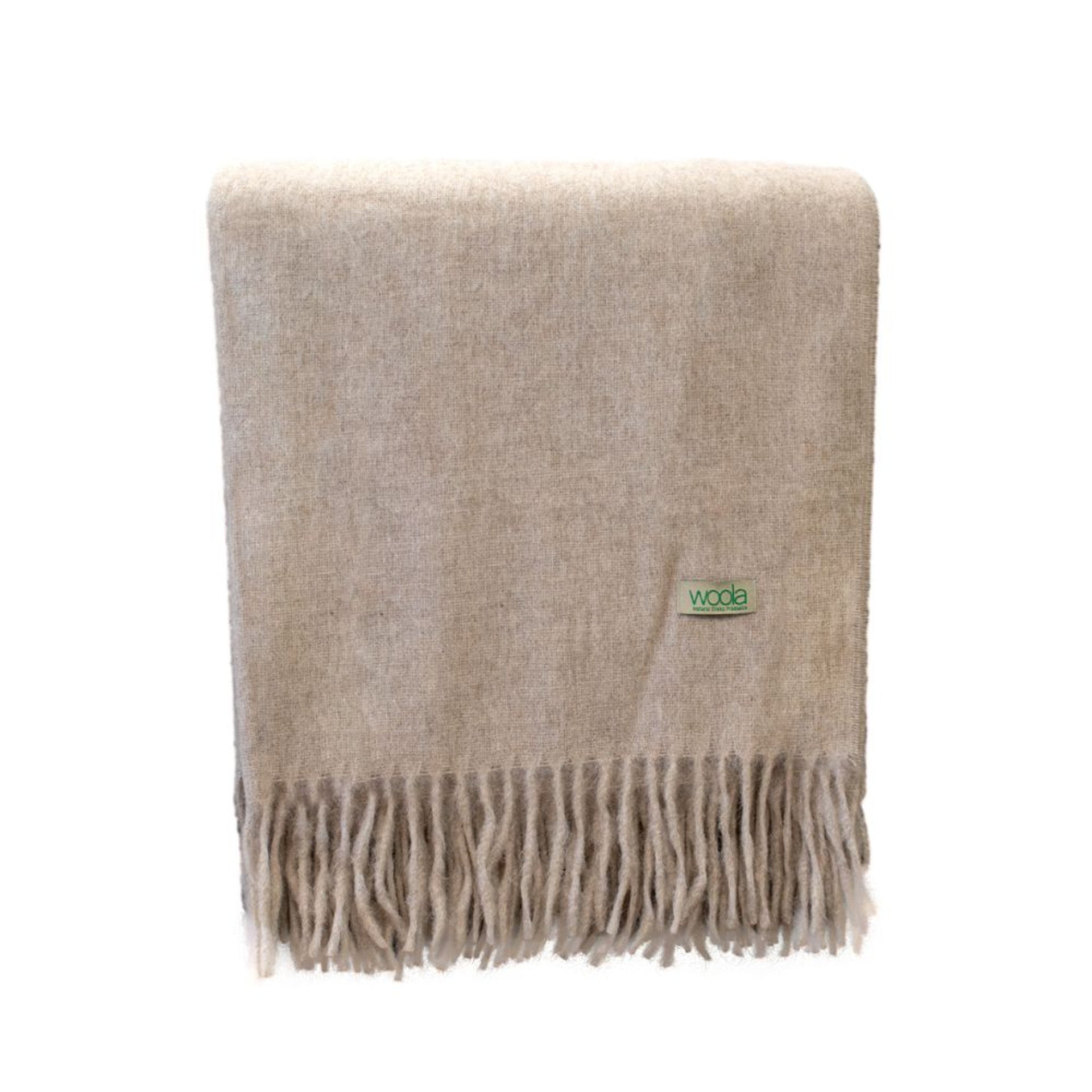 Throw Woola Alpacca  Merino Classic Mouse