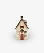 Alsace Tea Light Tall Villa with Bow Wreath