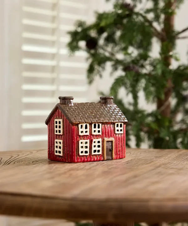 Alsace Tea Light Torp Red Cottage