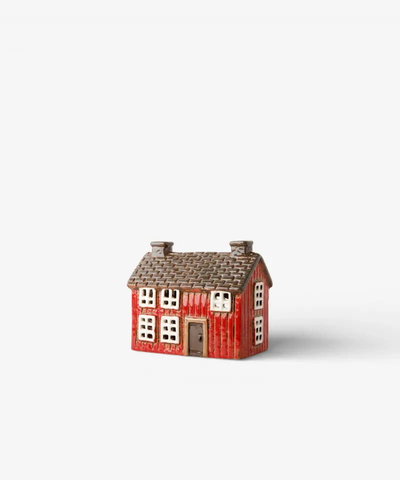 Alsace Tea Light Torp Red Cottage