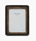 Photo Frame Beaded Black