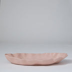 Ruffle Rectangle Platter Icy Pink (XL)