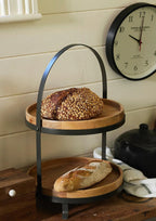 Ploughmans Cake Stand Large 2 Tier