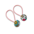 Poppy Button Hair Ties