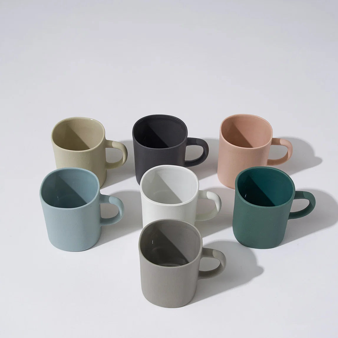 Marmoset Found Expresso Mug Dove Grey set of 2
