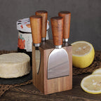 Corey Cheese Knife Block set