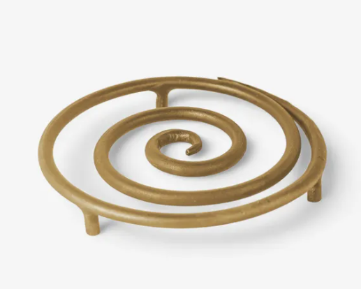 Trivet Forged Antique Brass