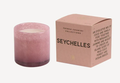 Seyschelles Glass Candle