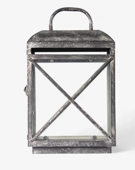 Jardin Lantern Small Aged Grey