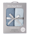 Hooded Bay Towel set of 2 Retro Blue