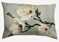 Magnolia Light Blue Rectangle Cushion Cover