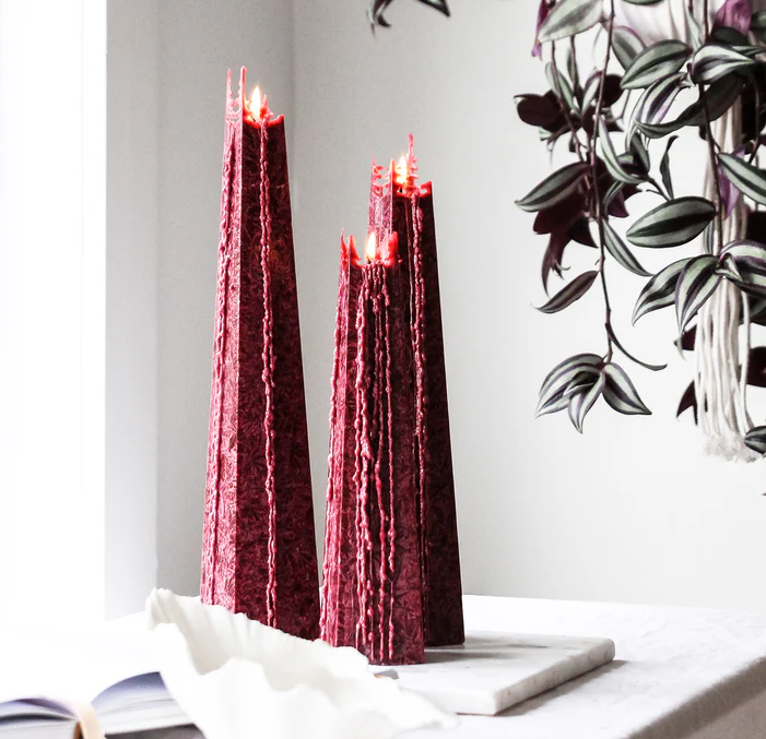 Pinot Noir Icicle Candle
