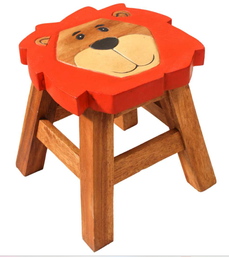 Lion Kids Stool