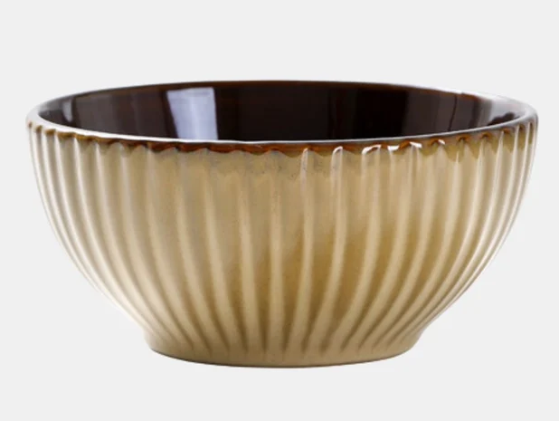 Finley Ceramic Bowl Brown