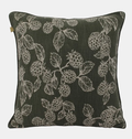 Berry and Bug Cushion Olive