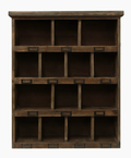 Wooden Cubby Shelf Small