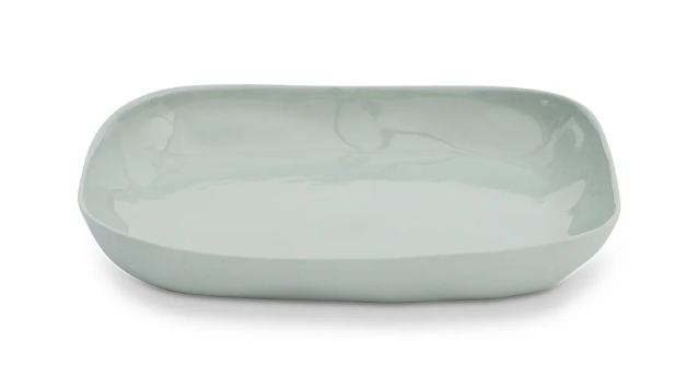 Marmoset Found Cloud Square Platter Plate  Light Blue M