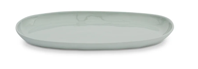 Marmoset Found Cloud Oval Plate Light Blue M