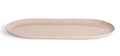 Marmoset Found Cloud Oval Plate Icy Pink Ceramic