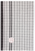 Commercial Tea Towel Dobby Black
