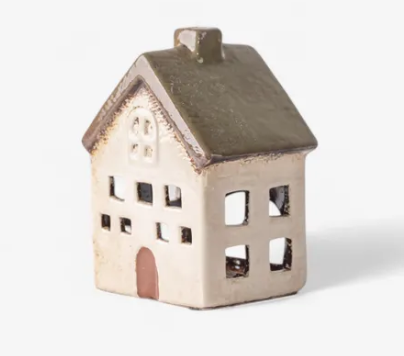 Alsace Tea Light Villa Olive Green